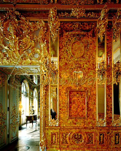 фрагмент янтарной комнаты