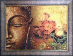 Янтарная картина "Будда"