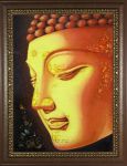 Картина из янтаря "Будда просветление"