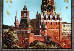 Янтарная картина Кремль Московский