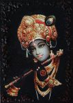 Янтарная картина Шри Кришна