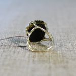 Янтарное кольцо в серебре