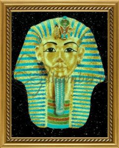 Картина из янтаря «Египетский фараон»