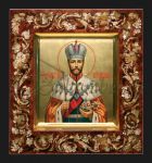 Киот №5 Святой мученик император Николай