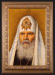 Панно мозаика из янтаря «Портрет Алексия II»
